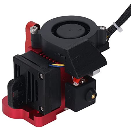 Kit de Extrusora de Impresora 3D de Unidad Directa con Motor Paso a Paso, Aleación de Aluminio y Material ABS, Ventilador 5015, para Ender3, Ender3 Pro, Ender 3 V2, Aquila