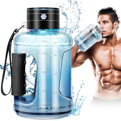 IUHFSIFS 1.5L Wasserstoff Wasserflasche- 4000ppb【NO.1 Doppelter Wasserstoffgehalt】 Hydrogen Water Bottle, Fortschrittliche