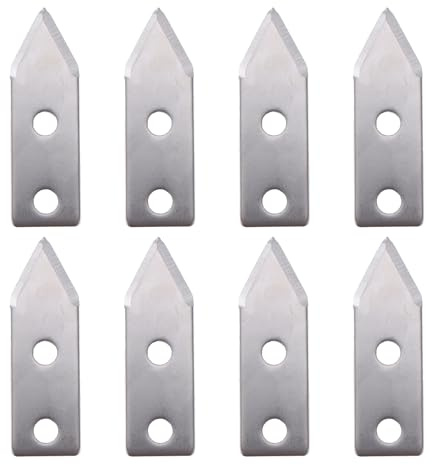 8pcs Commercial Can Opener Replacement Blades, Stainless Steel Commercial Cans Openers Knife for Edlund #1 Can Opener