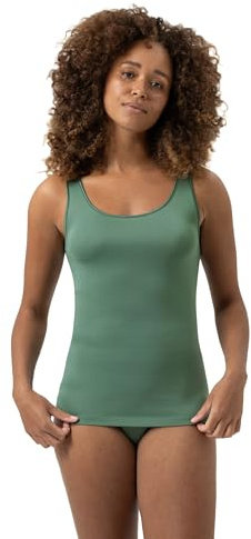 Mey Tagwäsche Serie Emotion Damen Tops breiter Träger Peat Moss L(42)