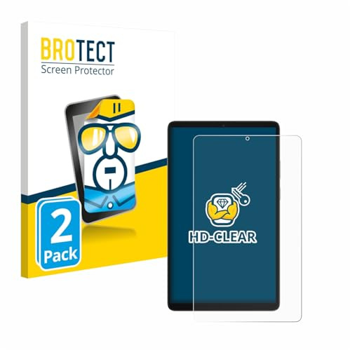 BROTECT Schutzfolie für Samsung Galaxy Tab A11 8.7 | 2 Stück Transparenter Displayschutz Made in Germany Klare Displayschutz-Folie Clear Einfache Montage Case-Friendly