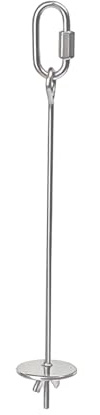 Brochette à Fruits pour Oiseaux – Support pour et friandises en Acier Inoxydable | Brochette de Fruits et légumes pour perroquets pour Cage | Perruche cacatoès Conure Agapornis Ara Pinson