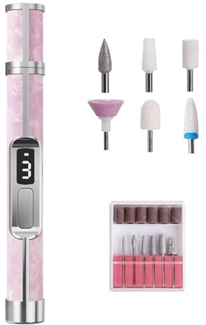 Elektrische Nagelfeile Tragbare Pediküre Geräte Mit Digitalanzeige | Kabellose Nagelfeile Für Pediküre Für Die Nagelpflege Zu Hause, Dicke Nägel Und Cuticula, Für Anfänger