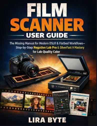 FILM SCANNER USER GUIDE: The Missing Manual for Modern DSLR & Flatbed Workflows—Step-by-Step Negative Lab Pro & SilverFast 9 Mastery for Lab-Quality Color (Tech Mastery Bible Series)