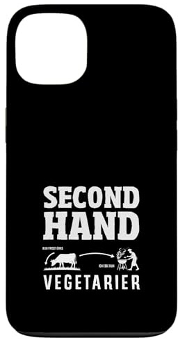 Hülle für iPhone 13 Second Hand Vegetarier Lustiges Fleisch Grillen