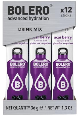 Bolero Poudre Sticks Acai Berry 12 x 3 g