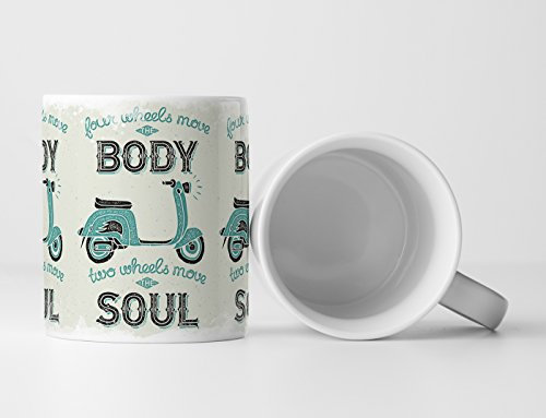 Eau Zone Motiv Spruch Tasse Geschenk