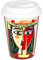 Könitz Picasso Femme Au Chapeau Coffee to Go Mug mit Deckel, Becher, Kaffeebecher, Porzellan, 380 ml, 11 5 162 1991