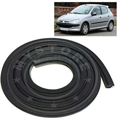 Joint de coffre Peugeot 206 - En caoutchouc - Renforcé en métal