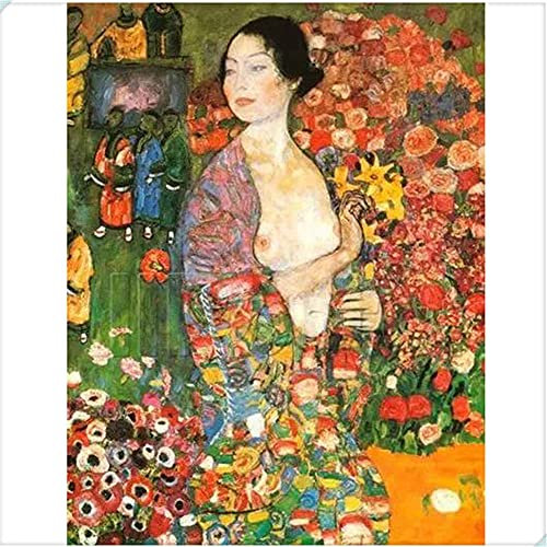 GWYDYB 5D DIY Diamond Painting Kits Klimts berühmte Gemälde Klimt Works - Stickerei Kreuzstich Strass Bilder Kunst Wohnkultur Geschenk 40×50cm