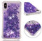 KBIKO-zxl Compatible with iPhone XS Max 6.5 Case Star Glitter Shiny Slim Fit Shockproof Protective Girly Women Crystal Clear Phone Case Cover for iPhone XS Max 6.5.Purple YBL
