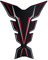 Tankpad Für Z1000 Für SX Z1000SX Z750 Z750S ZR750 Z400 Z650 Z800 ZR800 Für ZR Motorrad Tank Traction Pad Tank Pad Aufkleber Protector Kraftstofftank Pad(Rot)