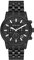 Michael Kors Orologio Quartz Multifunction Uomo, misura cassa 38.00mm con quadrante Nero Analogico e cinturino Nero in Cinturino in metallo MK9089