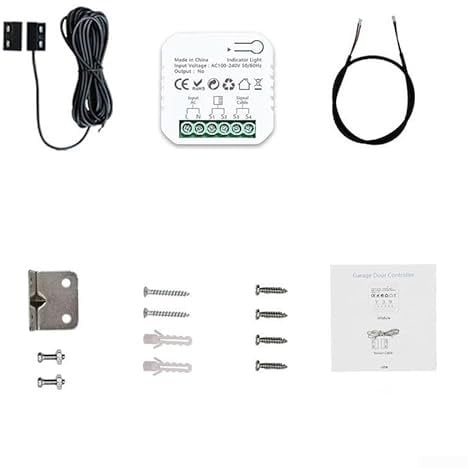 AIDNTBEO Kit d'ouverture automatique de portail coulissant pour TUYA Smart Garage Door Opener pour ZIGBEE Remote Control