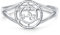 Sigil of Lilith Statement-Ring S925 Sterling Silber Sigil of Lilith Statement-Ring Geschenke für Frauen Männer Größe 57
