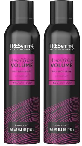TRESemme Hair Spray, Volume Spray (Pack of 2), 6.8 Oz each, Finishing Hair Thickening Products for Women, Volumizing Hair Products for Thicker, Fuller Hair