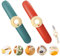 KASESSS 2 Piezas Pelador Patatas Universal, Pelador Verduras Manual, Pelador de Patatas Multifunción 5 in 1 Pelapatatas Portátil Pelador Tomates con Hoja y Abrebotellas para Cocina Frutas Verduras