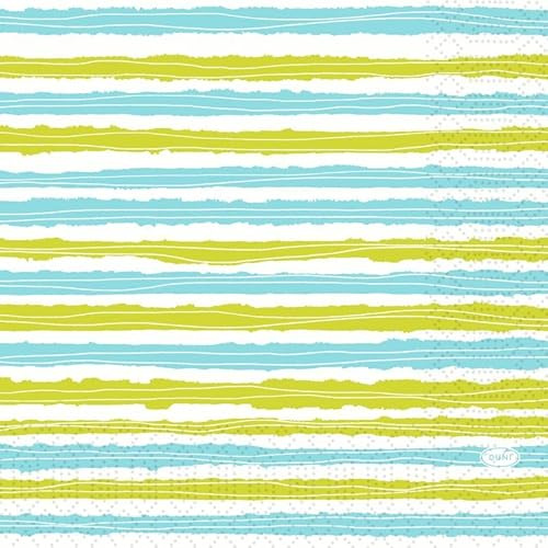 1000 Duni Tissue-Servietten 33 x 33 cm Elise Stripes 3-lagig