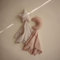 Stitches - Doudou étoile Plat Rose - Personnalisable