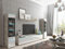 Muebles Slavic Ensemble de meubles de salon, ensemble de meubles TV,4 pièces, mobilier de salon moderne, meuble mural, meubles de salon, VRB0002_BETON_BIALY