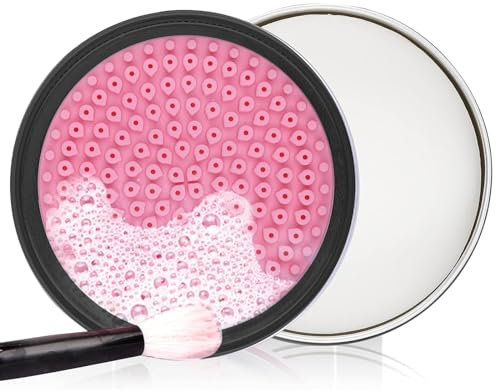 SSKHE Makeup Brush Clean Set,Makeup Brushes Cleaner,Easy to Clean Blenders Brushes Shampoo,Remove Cosmetic Residues for Daily Use Travel Set.