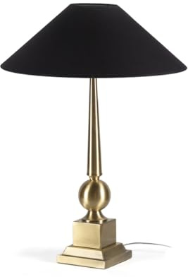 LAMPARA DE SOBREMESA 15X15X60 METAL DORADO SIN PANTALLA