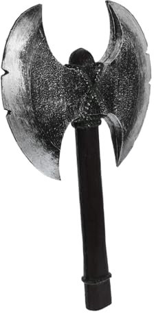 Ipetboom ASSE di Battaglia di Halloween da Boscaiolo Finto Piccone del Costume Play AX Oggetti Fotografici di Oggetti di Costume Piccone Giocattolo Finta Pu