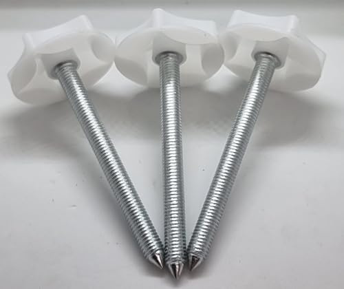 M8 HEADBOARD BOLTS SCREWS WITH FITTED WASHERS FIXINGS FOR DIVAN & Ottoman BED 90mm (2)