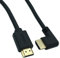 LARRITS Cavo HDMI 2.0 ad alta velocità 4 K 60 HZ con gomito ad angolo sinistro di 90 gradi per TV 4K Fire Stick PS4 Xbox 360 Xbox one lettore Blu-ray