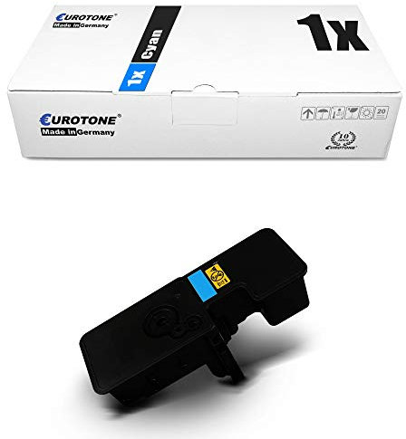 Eurotone 1x Toner für Kyocera Ecosys M 5521 wie TK-5230C TK5230C TK5230 TK-5230 Cyan