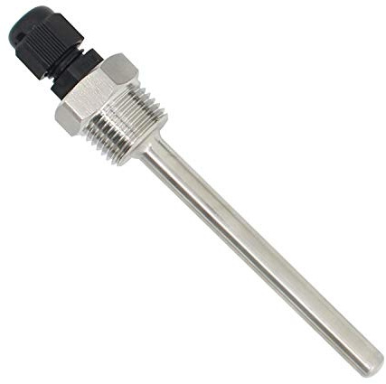 1/2 Zoll - tauchhülse 1/2 edelstahl Eintauchen von 30mm 50mm 100mm 200mm 300mm 400mm 500mm - Immersion well thermowell thermopocket für Thermoelement (100mm)