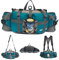 Multifunktionale Gürteltasche mit 2 Flaschenhalter Rucksack Umhängetasche Trinkgürtel Bauchtasche Militärstil Handyfach Wasserdicht Laufgürtel Hüfttasche für Wandern Reise Camping Radfahren
