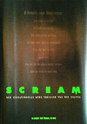 Scream: Teaser (1996) | original Filmplakat, Poster [Din A1, 59 x 84 cm]