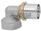 Raccordo A Pressare Curvo Femmina 1/2 20 X 2 Per Multistrato Icma
