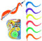K-Toys 1 x Wurm - magischer Wurm Magic Twisty Worm, 1 aus 6 Farben