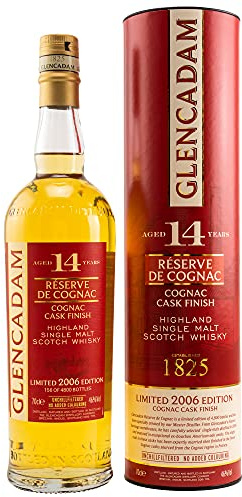 GLENCADAM 14y.o. RESERVE DE COGNAC - COGNAC CASK FINISH - Single Malt Whisky 46% vol 1x0,7L