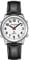 Hearkent Atomic Talking Watch with for Kids Large Numbers and Expandable Strap self-Setting for Visually impaired Blind or Elder People (Black Leather Strap, Lady Size)