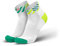 INCYLENCE Globes Short gepolsterte Laufsocken kurz, schweißableitende Running Socks für Damen und Herren, atmungsaktive low cut Sportsocken mit Anti-Blasen Schutz, leichte Kompression, Grün, 35-38