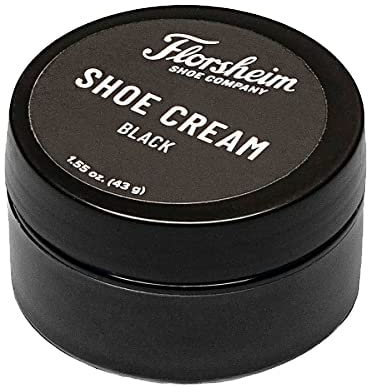 Florsheim Homme FL Shoe Cream-Black Produit de Soin de Chaussure, Noir, 1.55oz