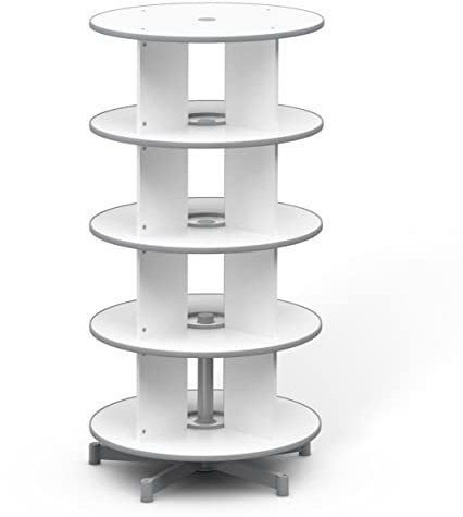 Moll Depotfile Ordnerdrehsäule | drehbarer Aktenschrank individuell erweiterbar | platzsparendes Ordnungssystem | Flexibles Aktenrondell für Büro & Zuhause | flexibel & funktional | Made in Germany