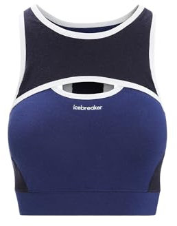 Icebreaker ZoneKnit Sport-BH Royal Navy/Midnightnvy/Cb S