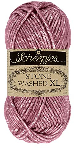 Scheepjes - Scheepjes Stone Washed XL 848 Corundum Ruby Yarn - 10x50g