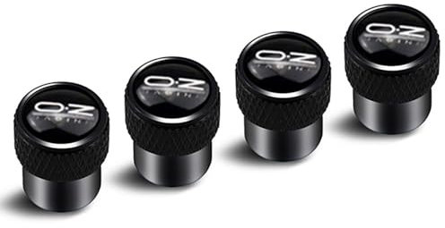 KAnduo 4 Stück Auto Ventilkappen Autoventil kompatibel mit für OZ Racing,B
