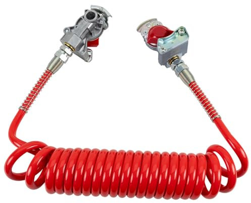 Dönges Verbindungsschlauch Druckluftbremse (LKW Bremse Druckluftbremse) Norm: DIN 14530-8/Farbe: rot/Arbeitslänge: 4,5 m