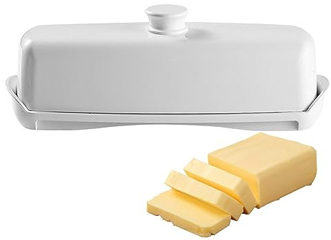 Butterdose, Abgedeckter, Unzerbrechlicher Butterbehälter, Klassische Butterglocke, Butterdose Für Die Küche, Moderner Butterhalter, Mikrowellen Spülmaschinenfest
