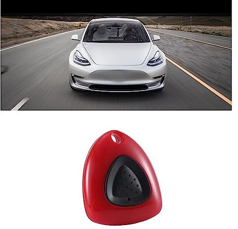 YFJES Fernbedienung Auto neue Energie Ladestapel Knopf zum Öffnen der Türabdeckung Chip passend für Tesla Fit für Modell 3 Fit für Y