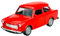 Welly Trabant Trabbi 601 Limousine Rot Ca 1/34-1/39 Metal Modell Auto Die Cast Neu im Kasten