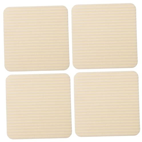 Alipis 4stücke Grip Pads Für Teppiche Selbstklebendes Greifpad Teppichcheckengreifer Verhindert Verrutschen Und Aufrollen Geeignet Für Fußmatten