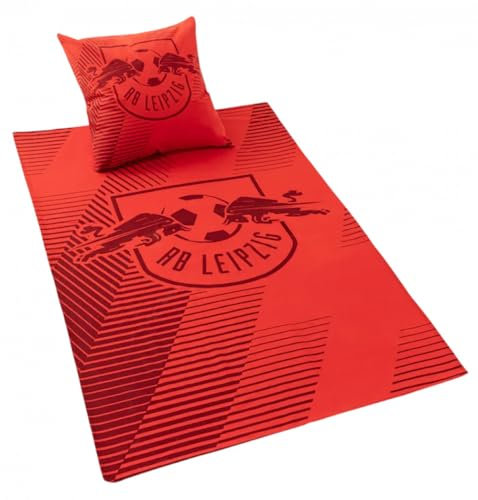 RB Leipzig Bettwäsche - Field - rot 2teilig 135 x 200 cm RBL