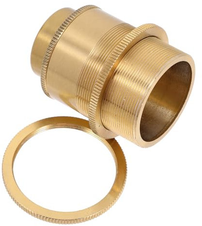 CRILSTYLEO Lampenfassung aus Aluminium Edison-Glühbirne Pendelleuchte LED-Glühbirne Deckenleuchten Licht Steckdose E Lampenfassung DIY Lampenfassung Lampenhalter E27 Glühbirnenfassung Golden